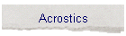 Acrostics